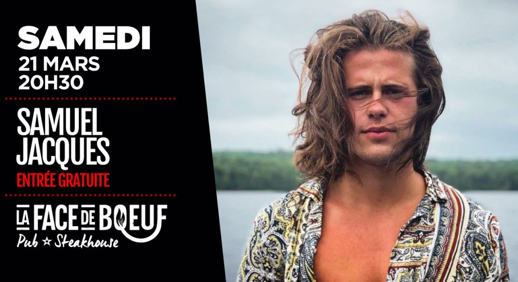 Samuel Jacques à La Face De Boeuf! QUOI FAIRE RÉGION THETFORD